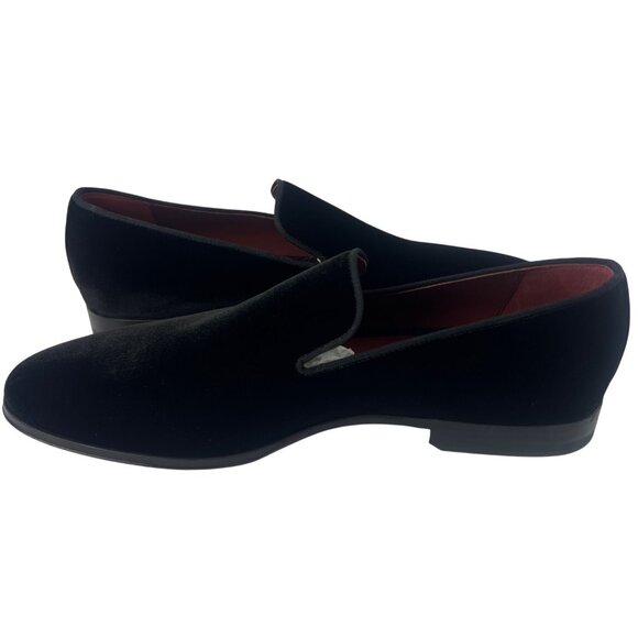 Magnanni Dorio Mens Loafer/Slipper Black Velvet Style 12475 US 11.5, EU 44 - Picture 3 of 12
